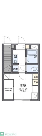レオパレスサンロードの物件間取画像